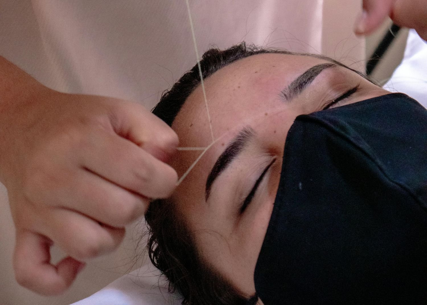 Eyebrow threading appointment at Threading Station East Grinstead