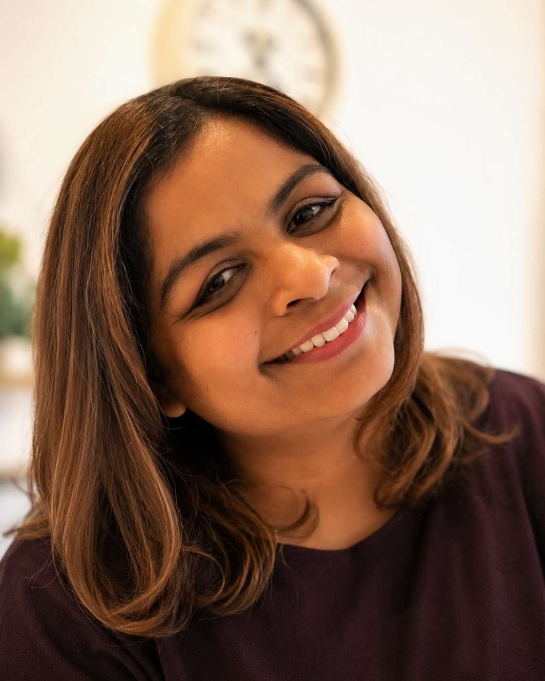 Palak, owner and beauty therapist at Threading Station in East Grinstead